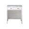 James Martin Vanities Addison 30in Countertop Unit, Glossy White w/ 3 CM Carrara Marble Top E444-CU30-GW-3CAR - alternate 1